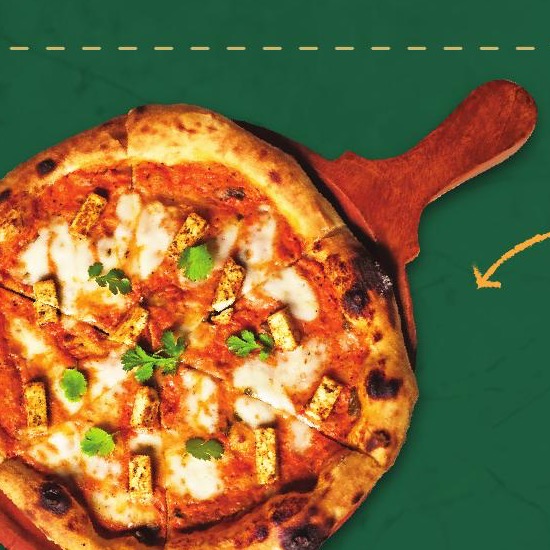 Pizza Piccante al Paneer
